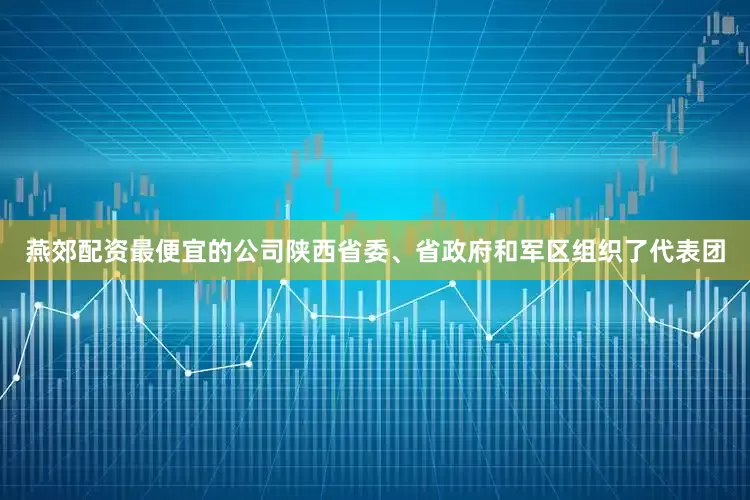 燕郊配资最便宜的公司陕西省委、省政府和军区组织了代表团