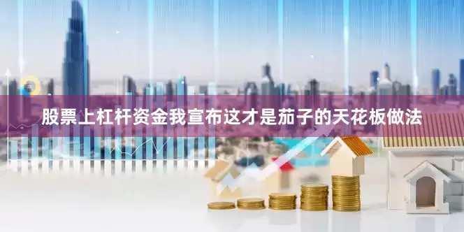 股票上杠杆资金我宣布这才是茄子的天花板做法